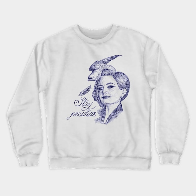 Stay peculiar Crewneck Sweatshirt by rakelittle